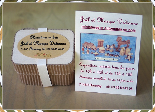 Dedianne : les miniatures en bois 